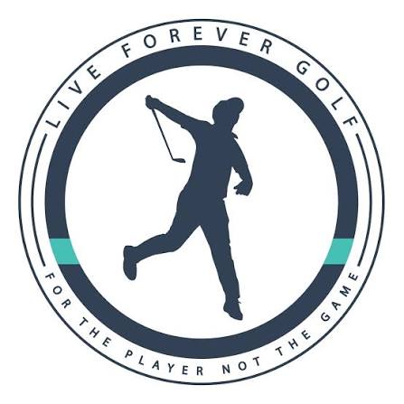 Live Forever Golf logo