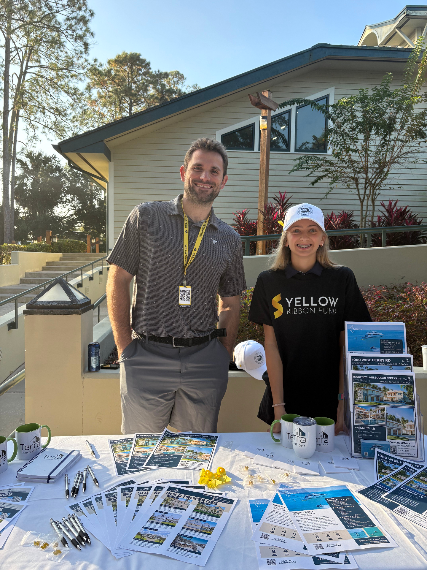 Terra hospitality table at the 2025 event